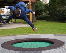 trampoline attività